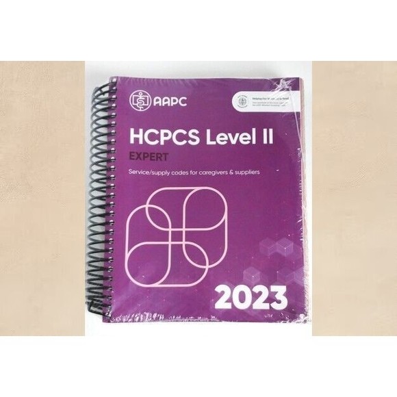 2023 AAPC HCPCS Code Book Level II Expert Service/supply codes Brand New Sealed - Picture 1 of 5